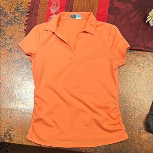 PGA Tour small orange golf top